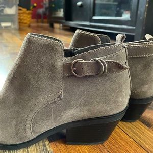 White Mountain Suede Booties